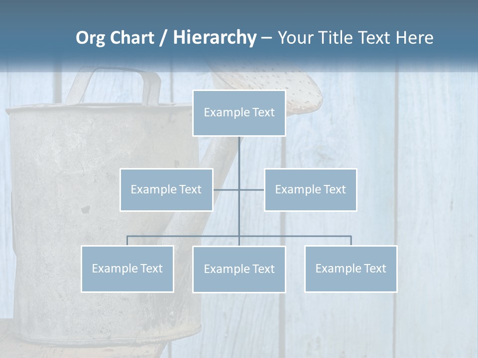 Watering Can PowerPoint Template