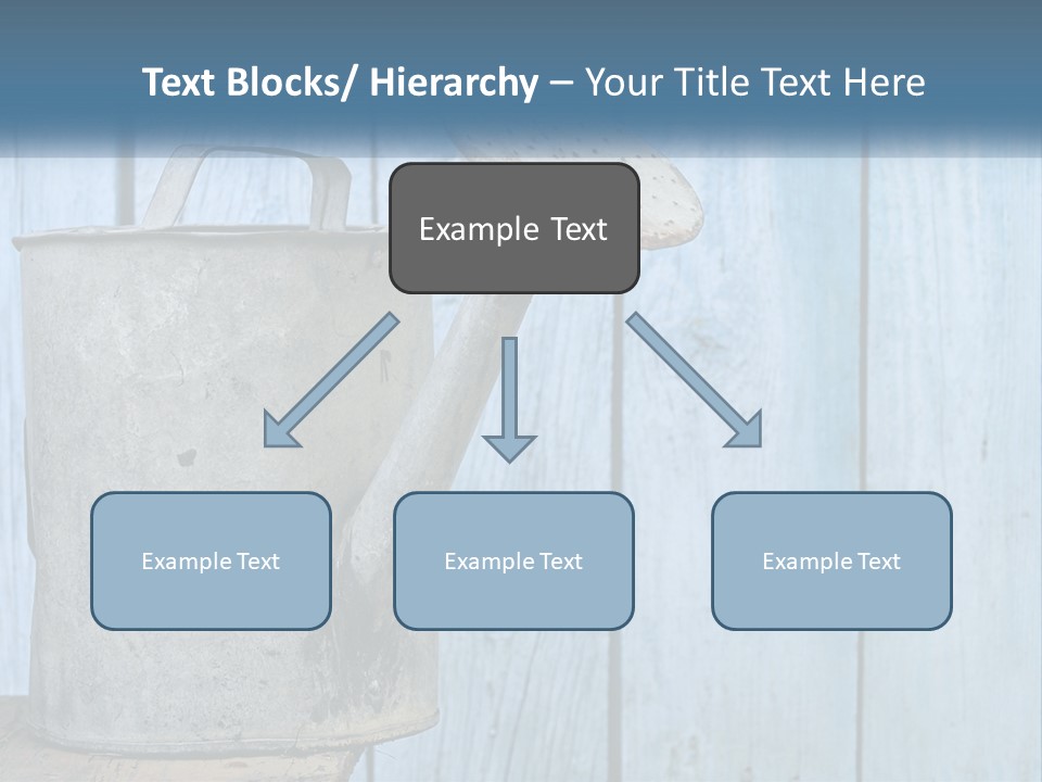 Watering Can PowerPoint Template