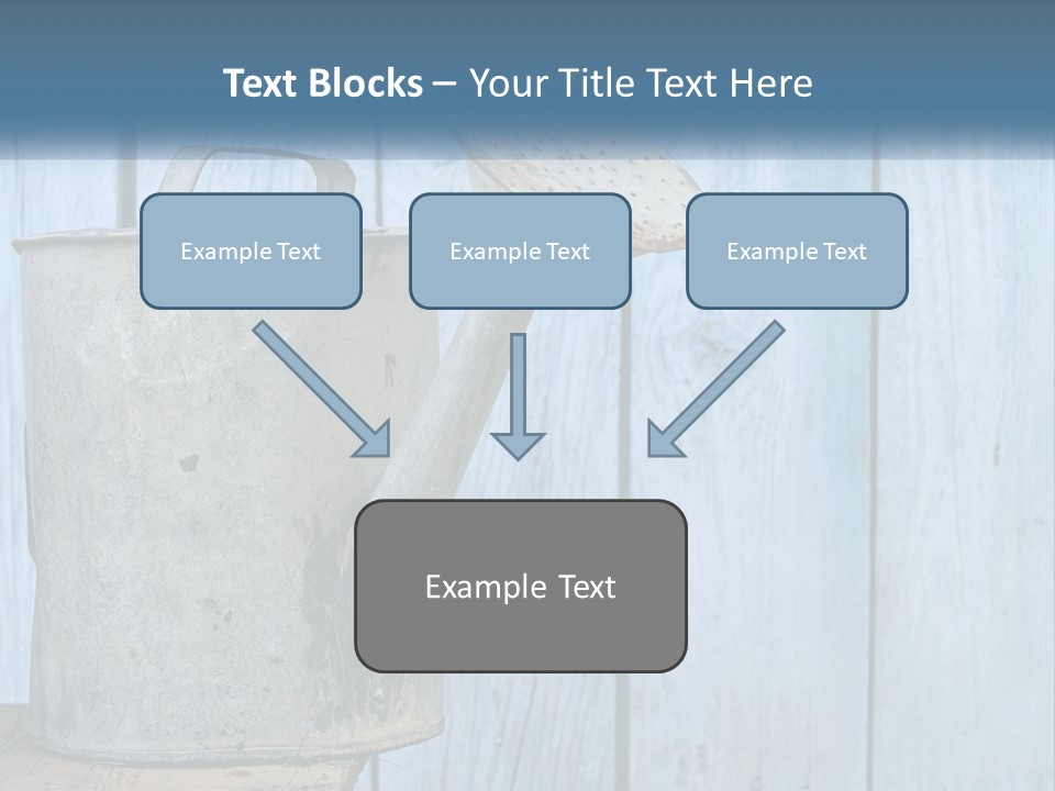 Watering Can PowerPoint Template