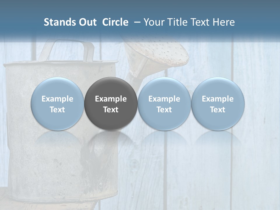 Watering Can PowerPoint Template