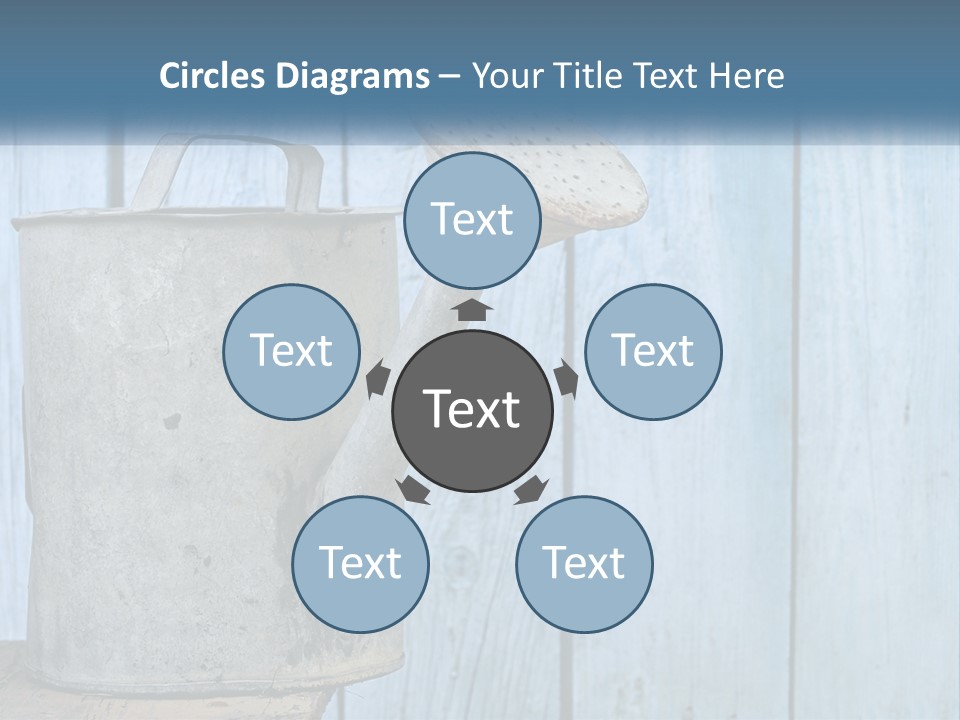 Watering Can PowerPoint Template