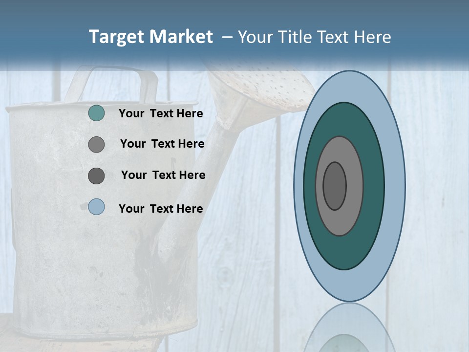 Watering Can PowerPoint Template