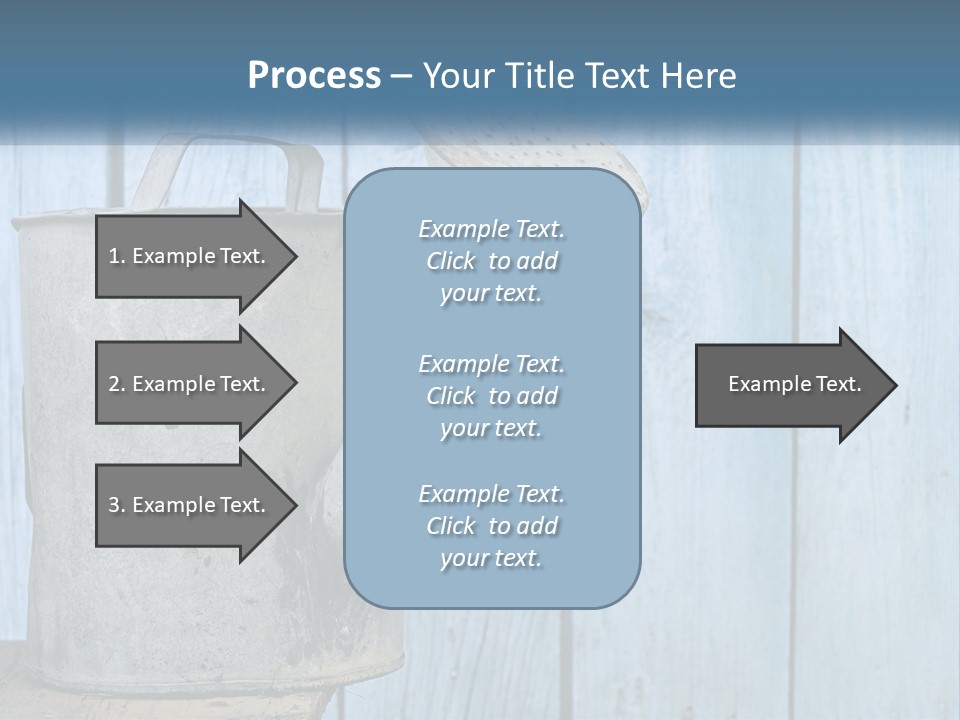 Watering Can PowerPoint Template