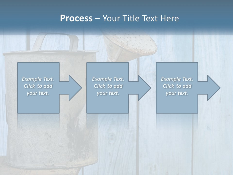 Watering Can PowerPoint Template