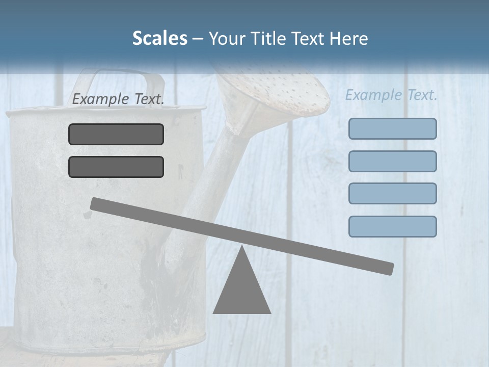 Watering Can PowerPoint Template