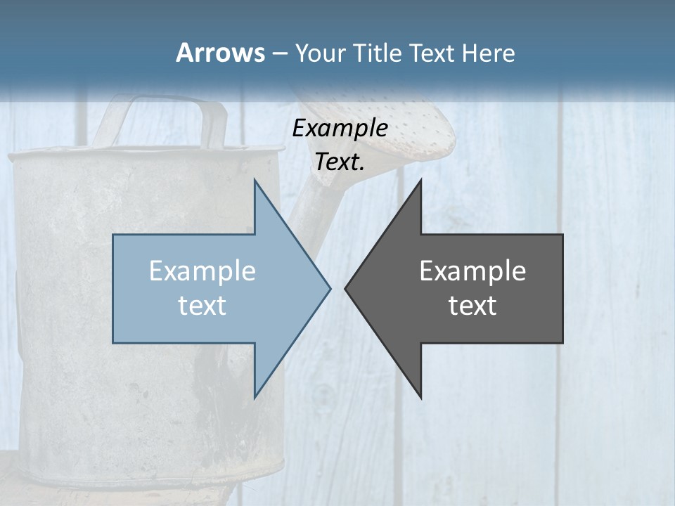 Watering Can PowerPoint Template