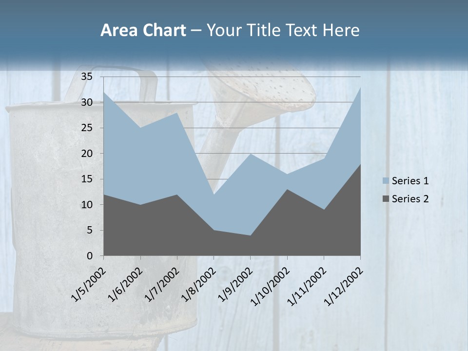 Watering Can PowerPoint Template