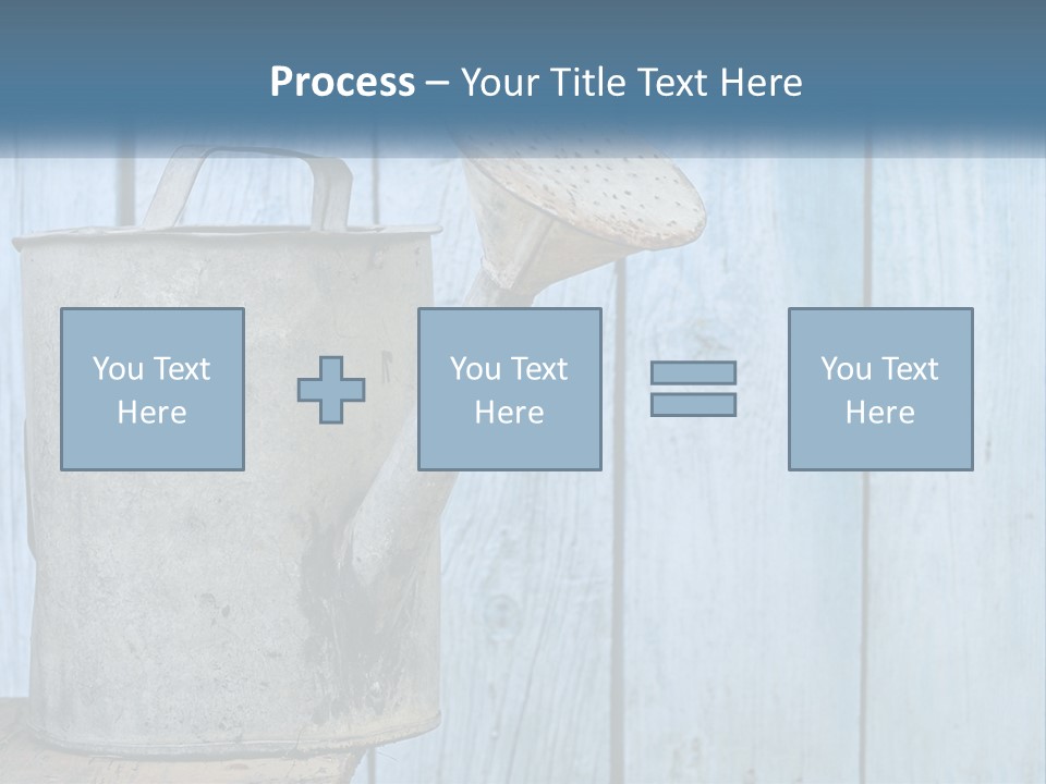 Watering Can PowerPoint Template