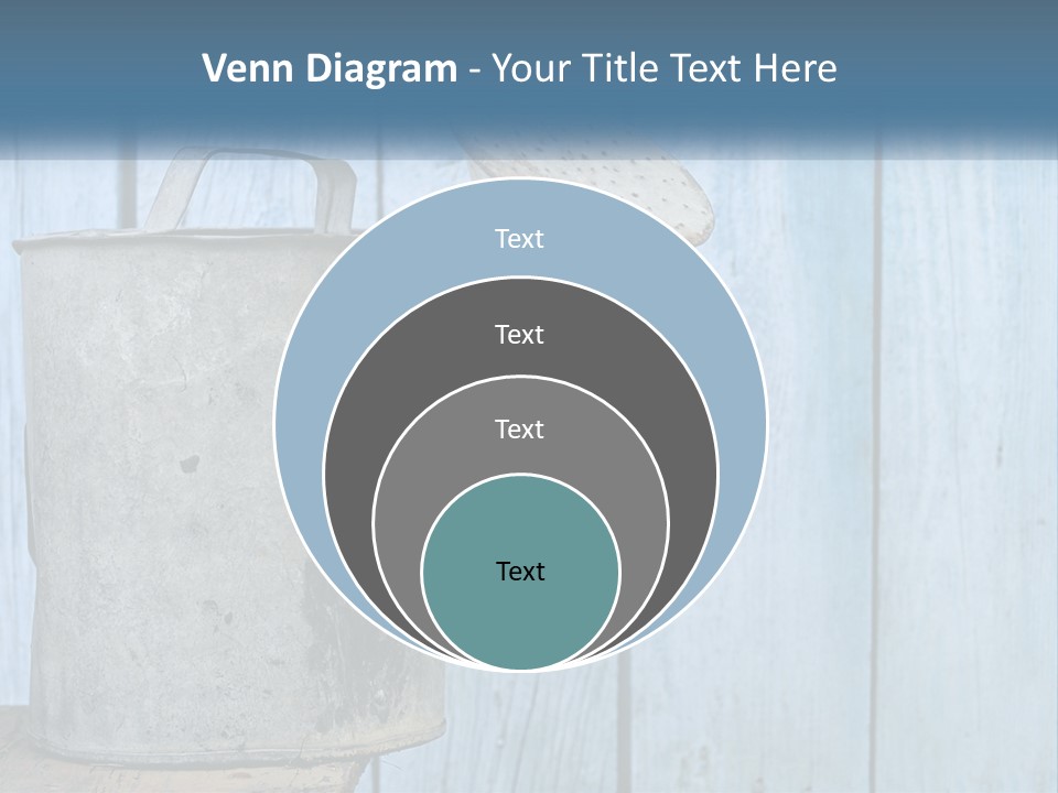 Watering Can PowerPoint Template