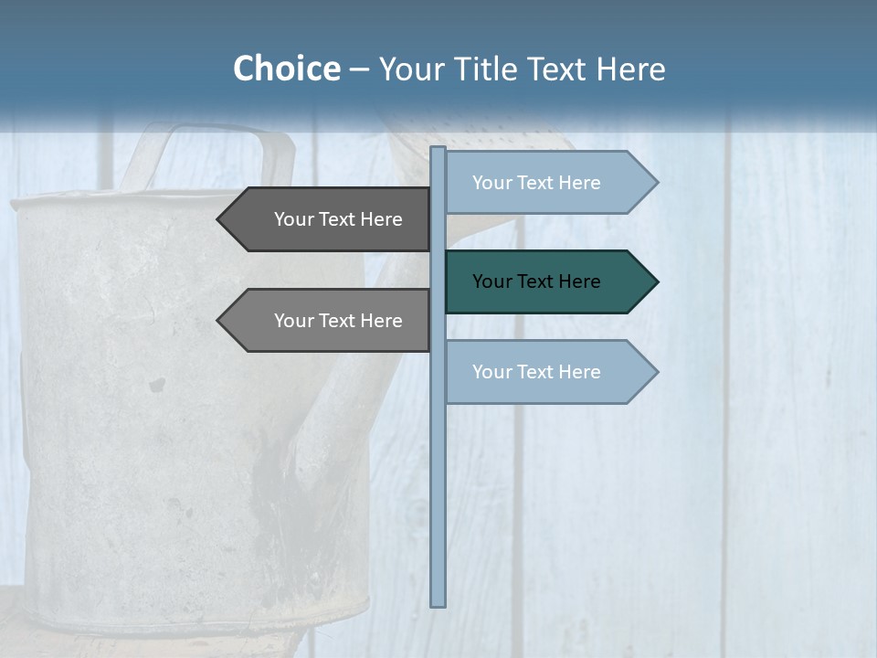 Watering Can PowerPoint Template