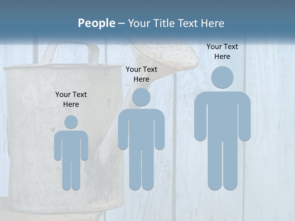 Watering Can PowerPoint Template