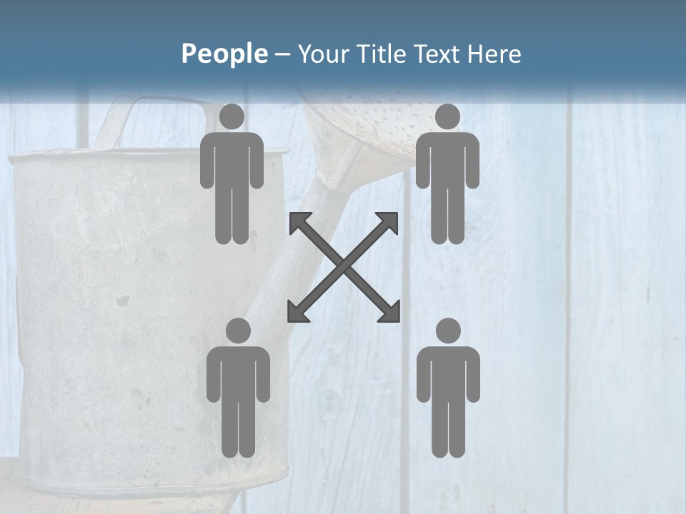 Watering Can PowerPoint Template