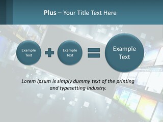 Plasma Monitor PowerPoint Template