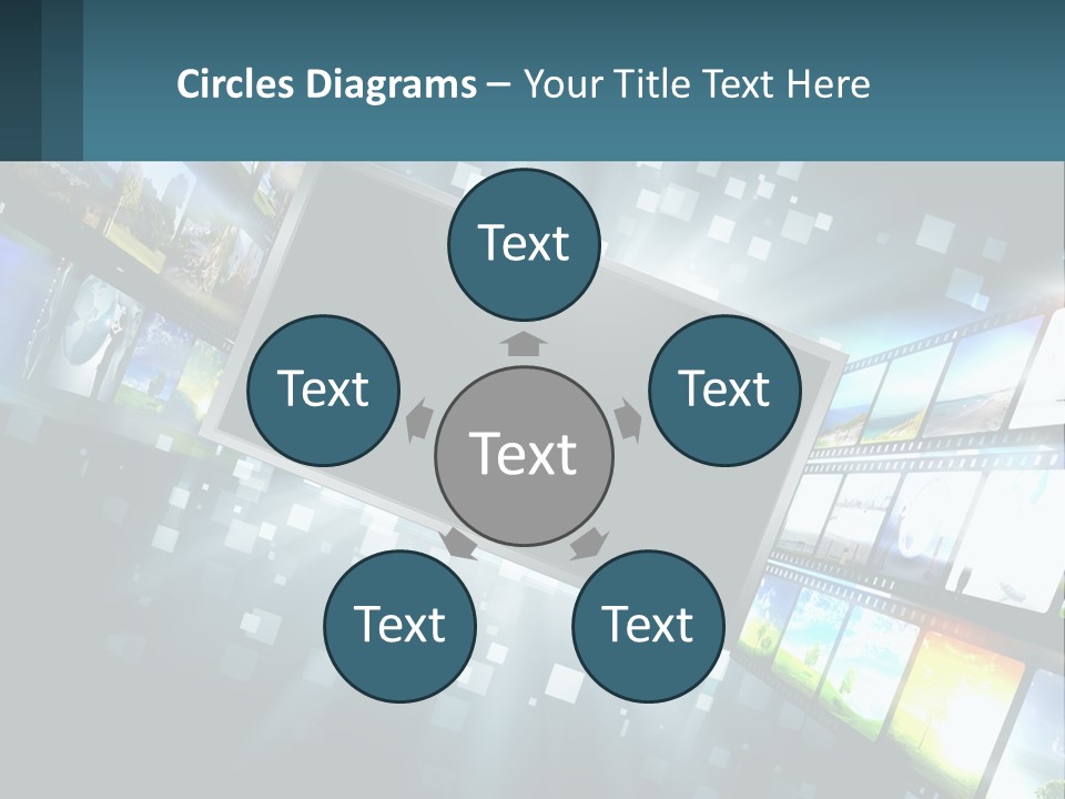 Plasma Monitor PowerPoint Template