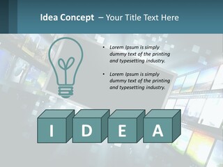 Plasma Monitor PowerPoint Template