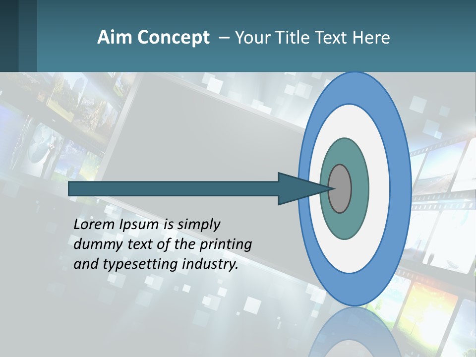 Plasma Monitor PowerPoint Template