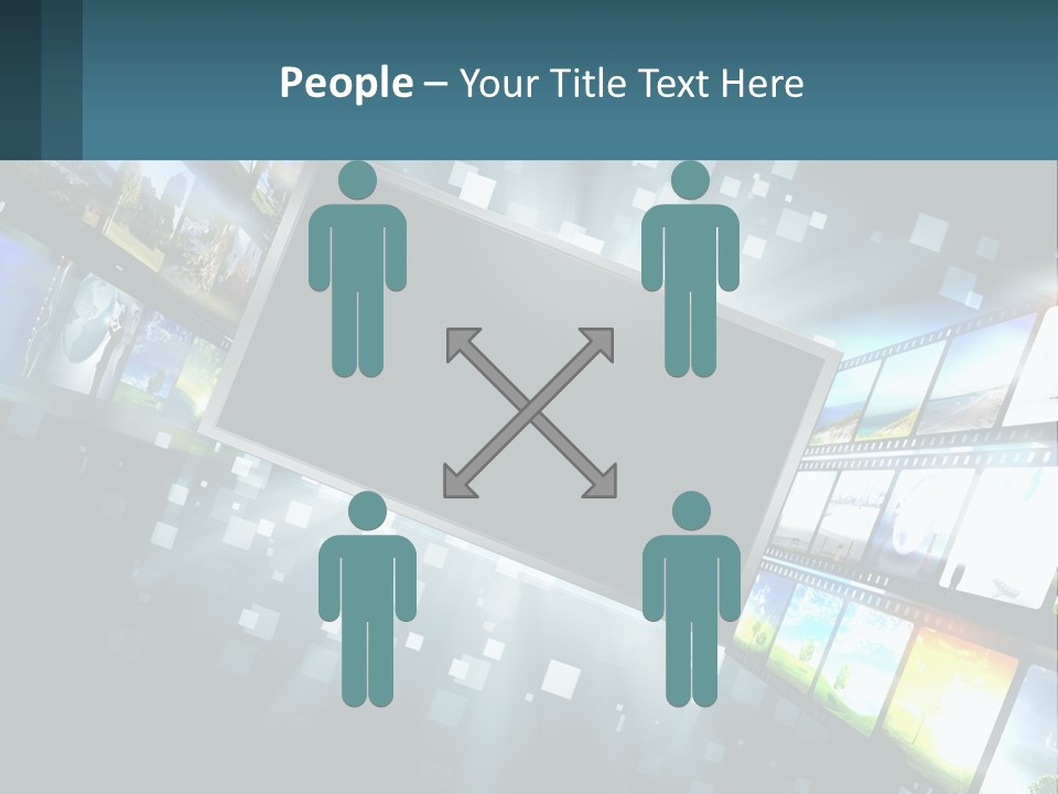 Plasma Monitor PowerPoint Template