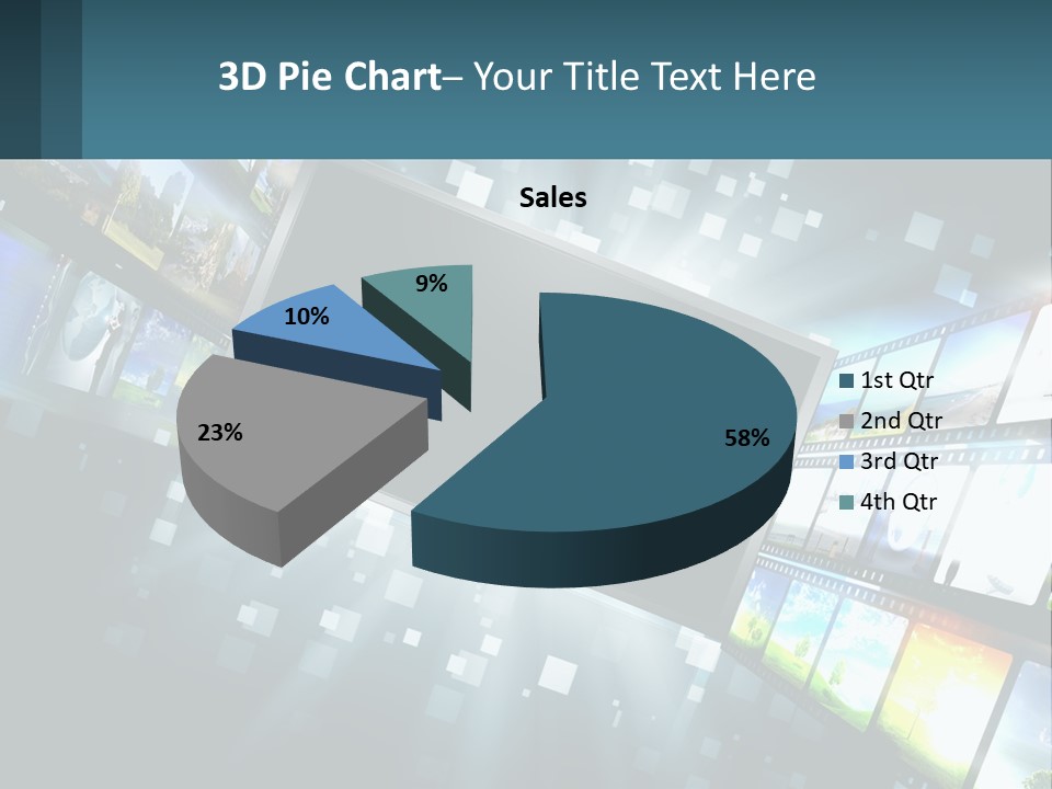 Plasma Monitor PowerPoint Template