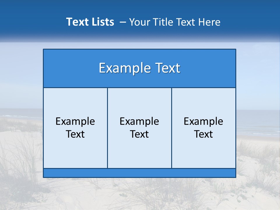 Man And Girl With Bicycles On The Seashore PowerPoint Template