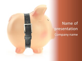 Piggy Bank PowerPoint Template