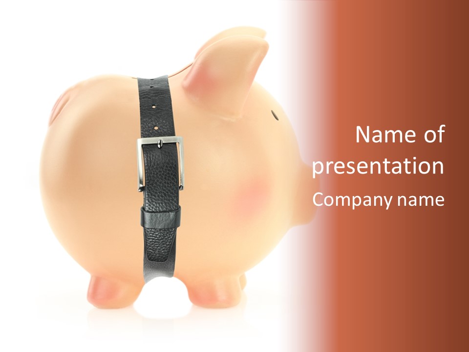 Piggy Bank PowerPoint Template