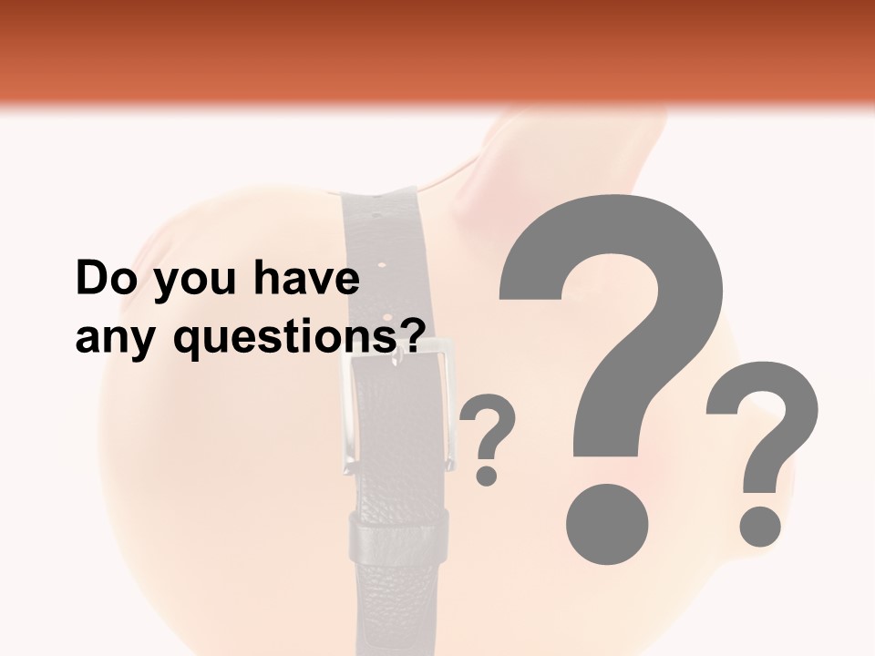 Piggy Bank PowerPoint Template