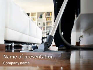 Vacuum Cleaning PowerPoint Template