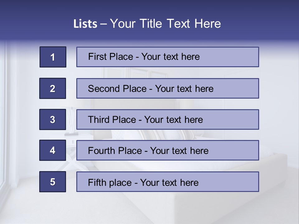 Bed PowerPoint Template