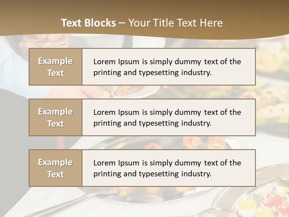 Buffet PowerPoint Template