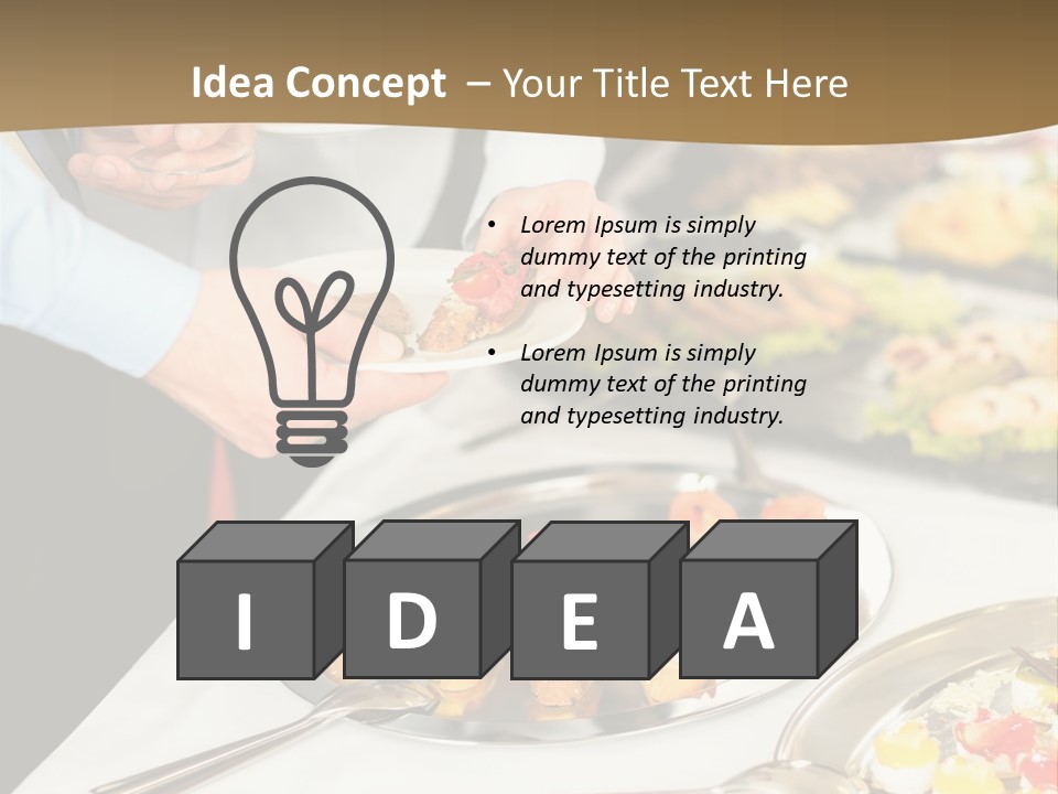 Buffet PowerPoint Template