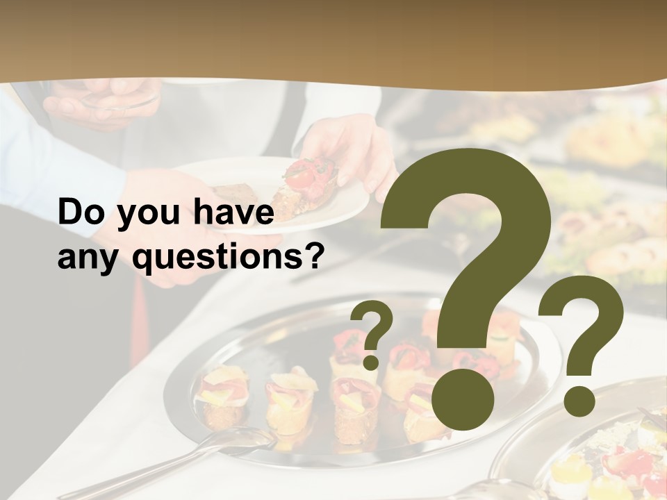 Buffet PowerPoint Template