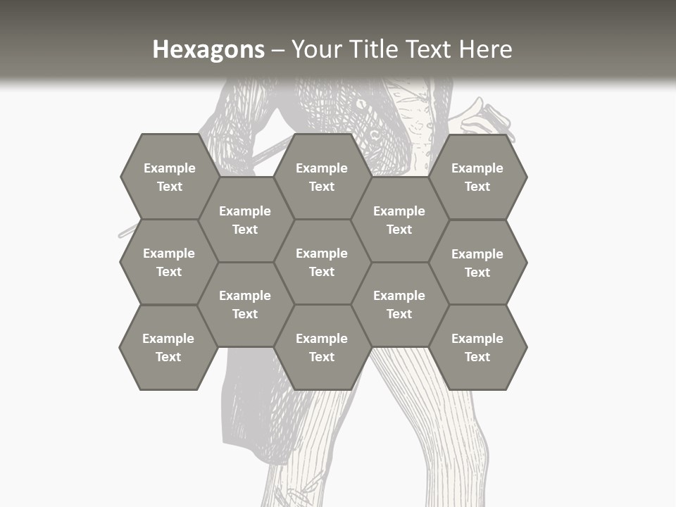 Man With Hat PowerPoint Template