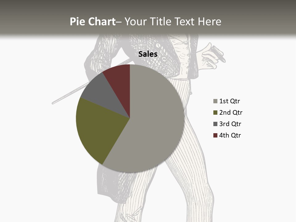 Man With Hat PowerPoint Template