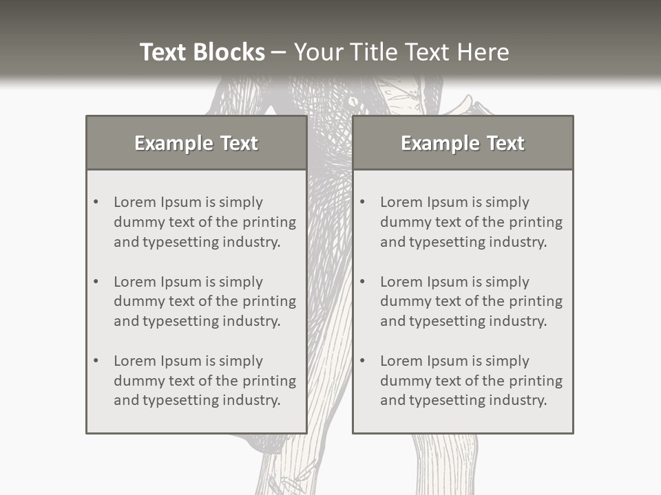 Man With Hat PowerPoint Template