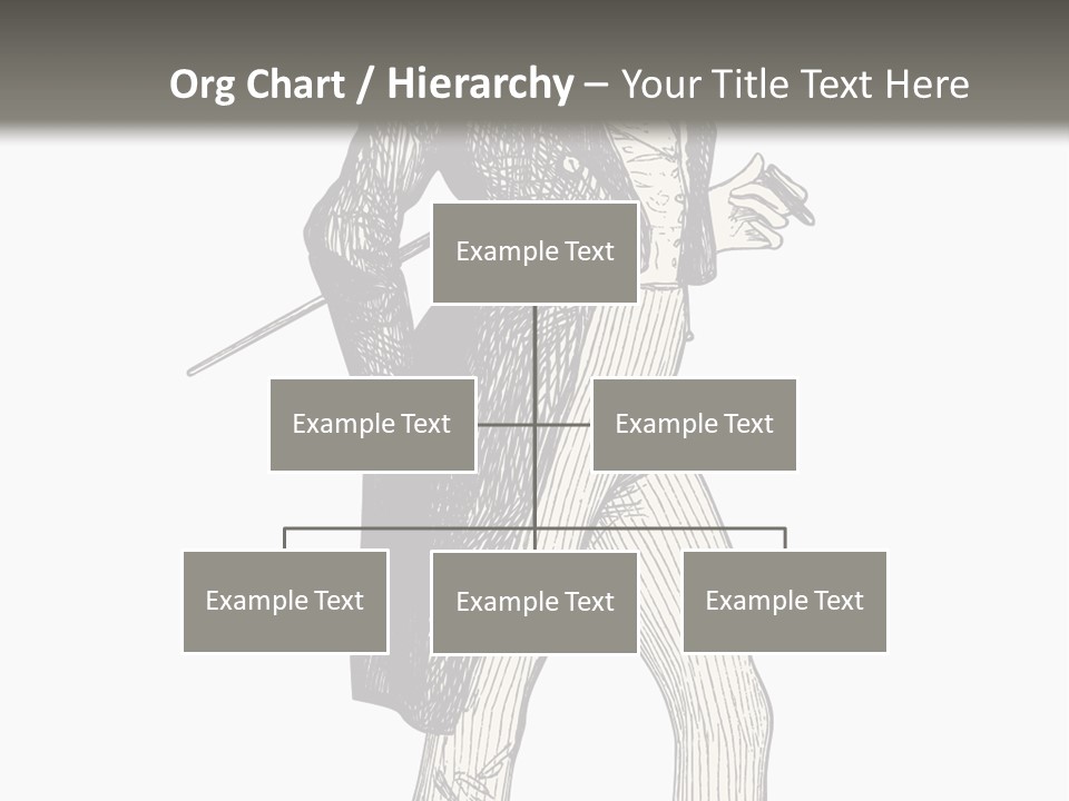 Man With Hat PowerPoint Template