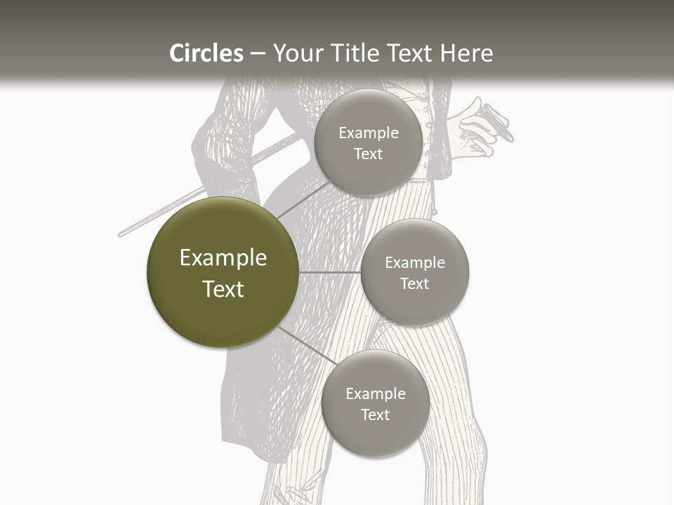 Man With Hat PowerPoint Template