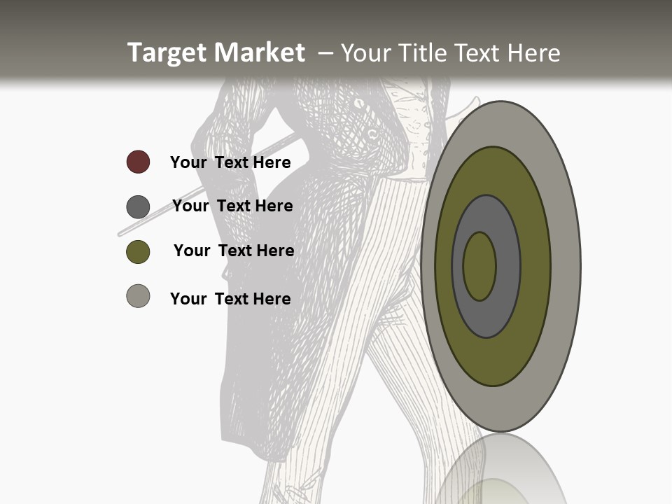 Man With Hat PowerPoint Template