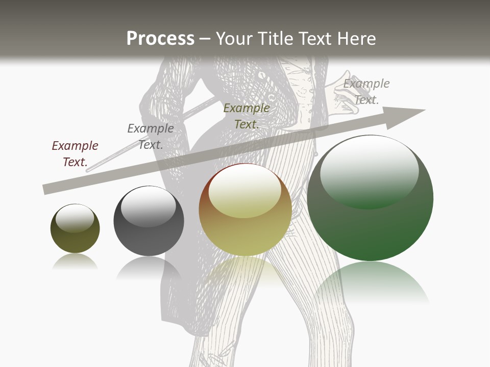 Man With Hat PowerPoint Template