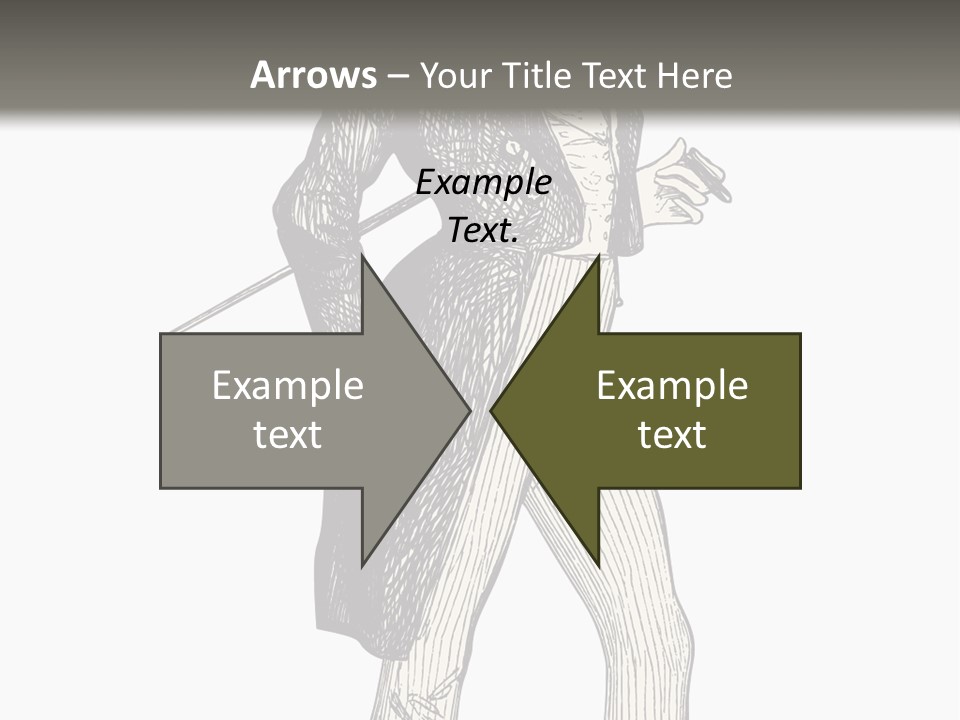 Man With Hat PowerPoint Template