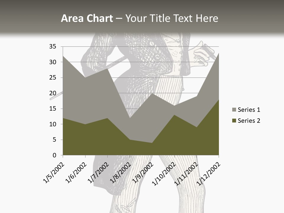 Man With Hat PowerPoint Template