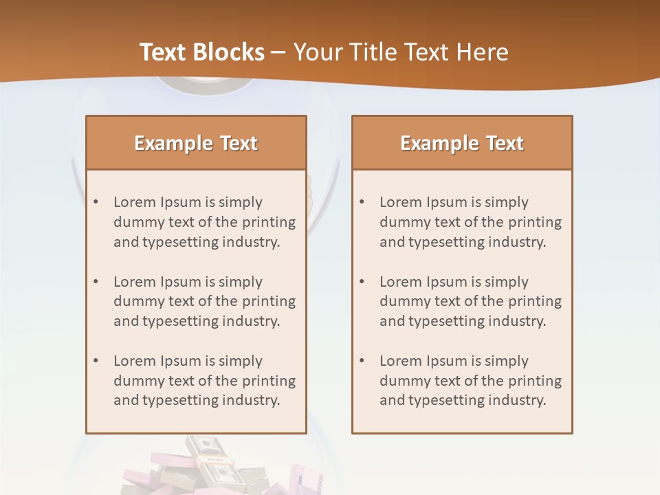 Clock Is Money PowerPoint Template