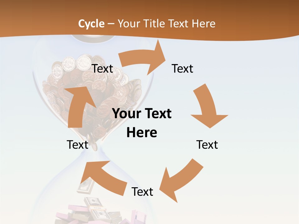 Clock Is Money PowerPoint Template