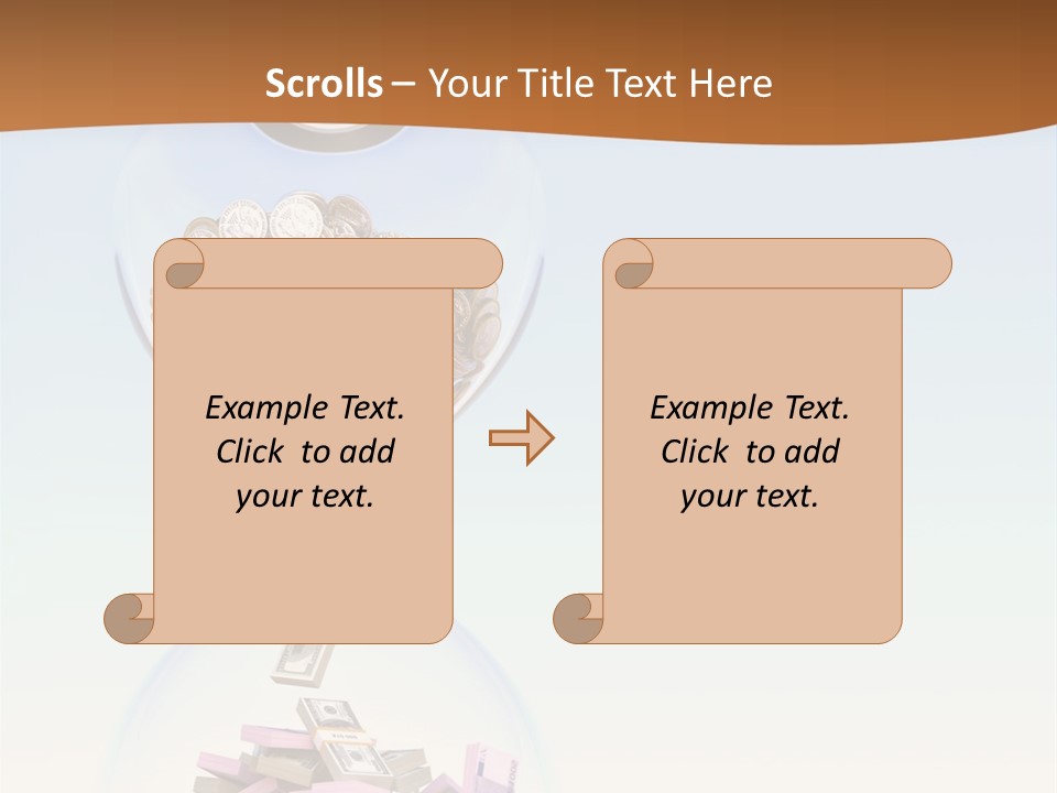 Clock Is Money PowerPoint Template
