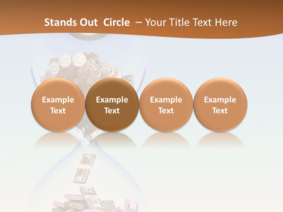 Clock Is Money PowerPoint Template