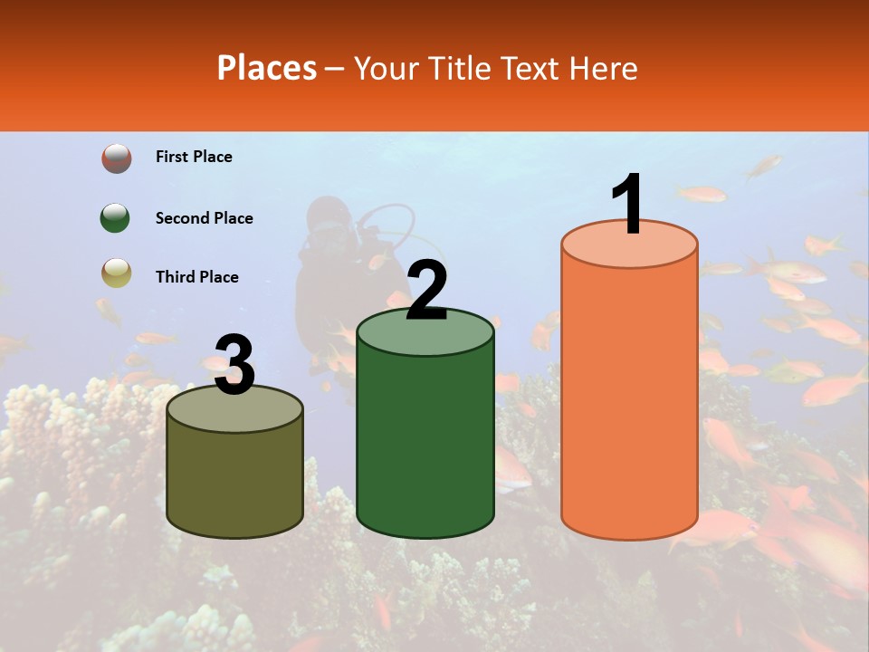 Scuba Diver PowerPoint Template