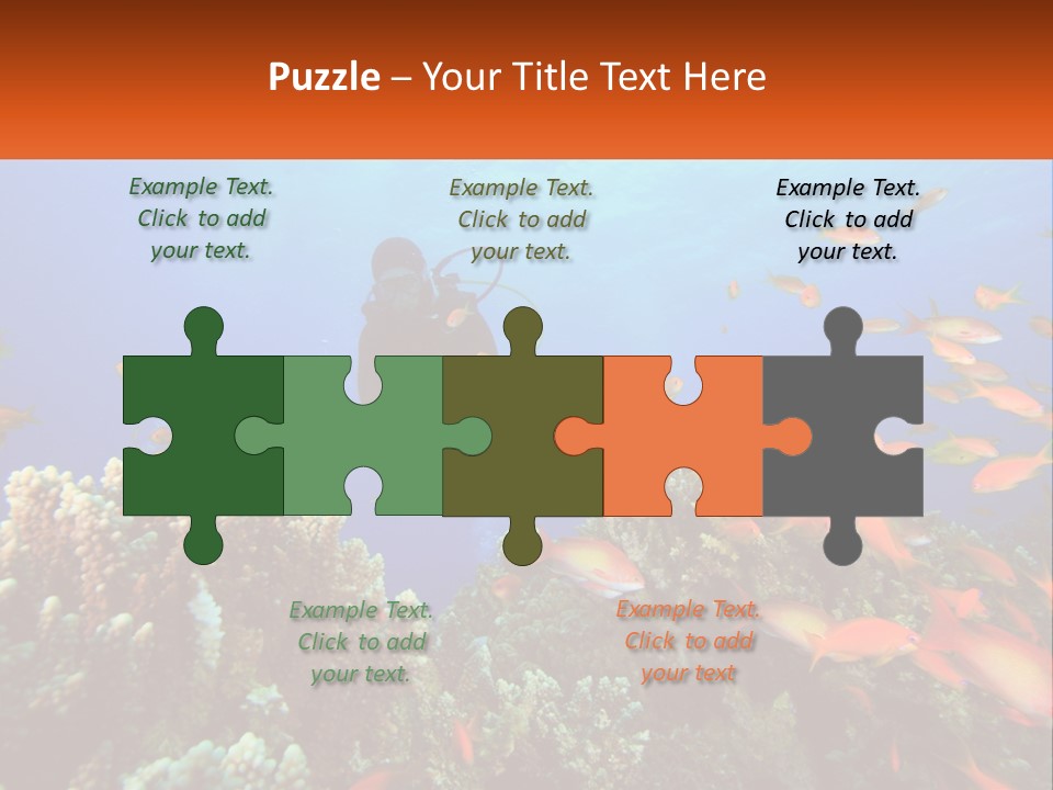 Scuba Diver PowerPoint Template