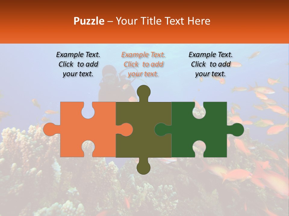 Scuba Diver PowerPoint Template