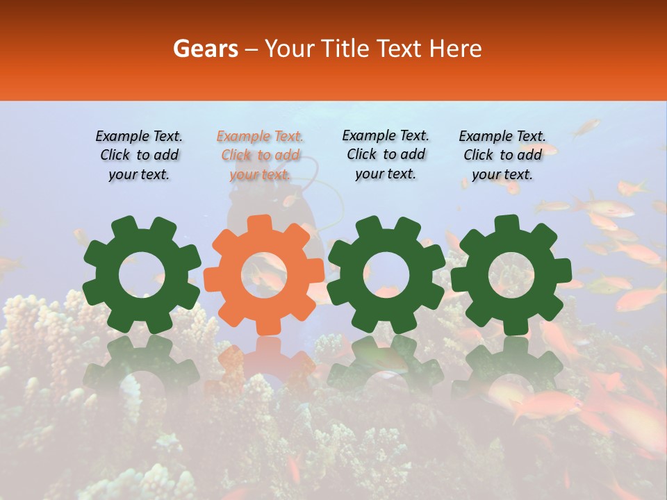 Scuba Diver PowerPoint Template