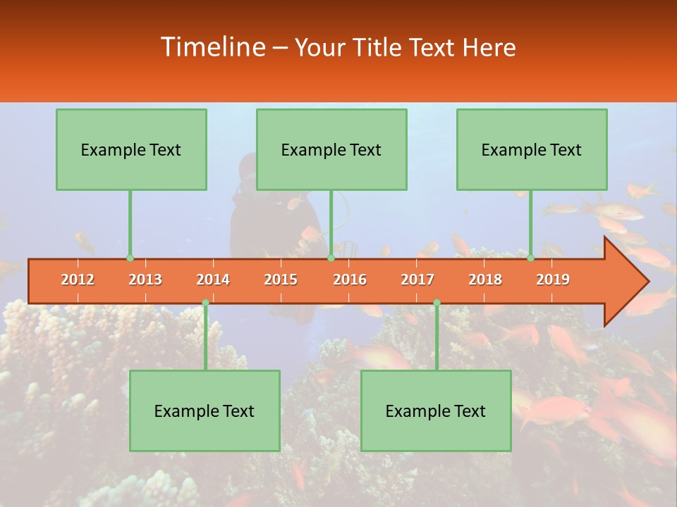 Scuba Diver PowerPoint Template
