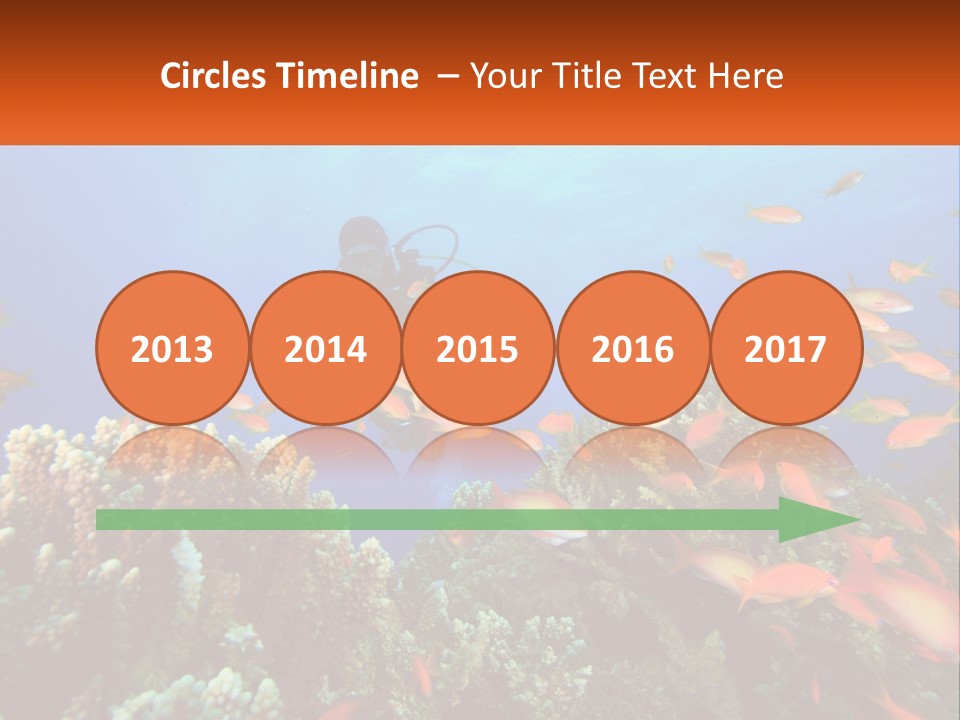 Scuba Diver PowerPoint Template